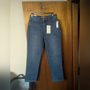 Gloria Vanderbilt Dark Blue Straight Leg Jeans